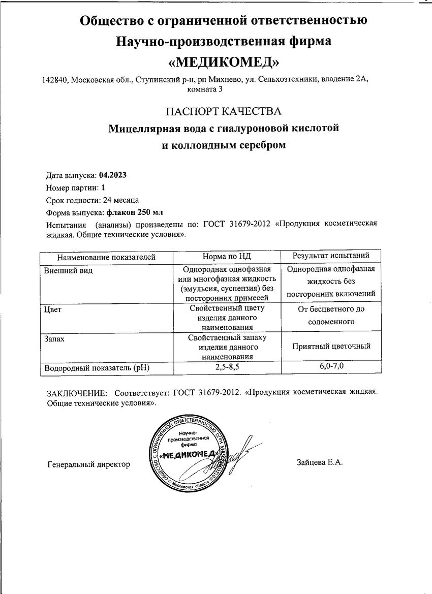 Паспорт №042023